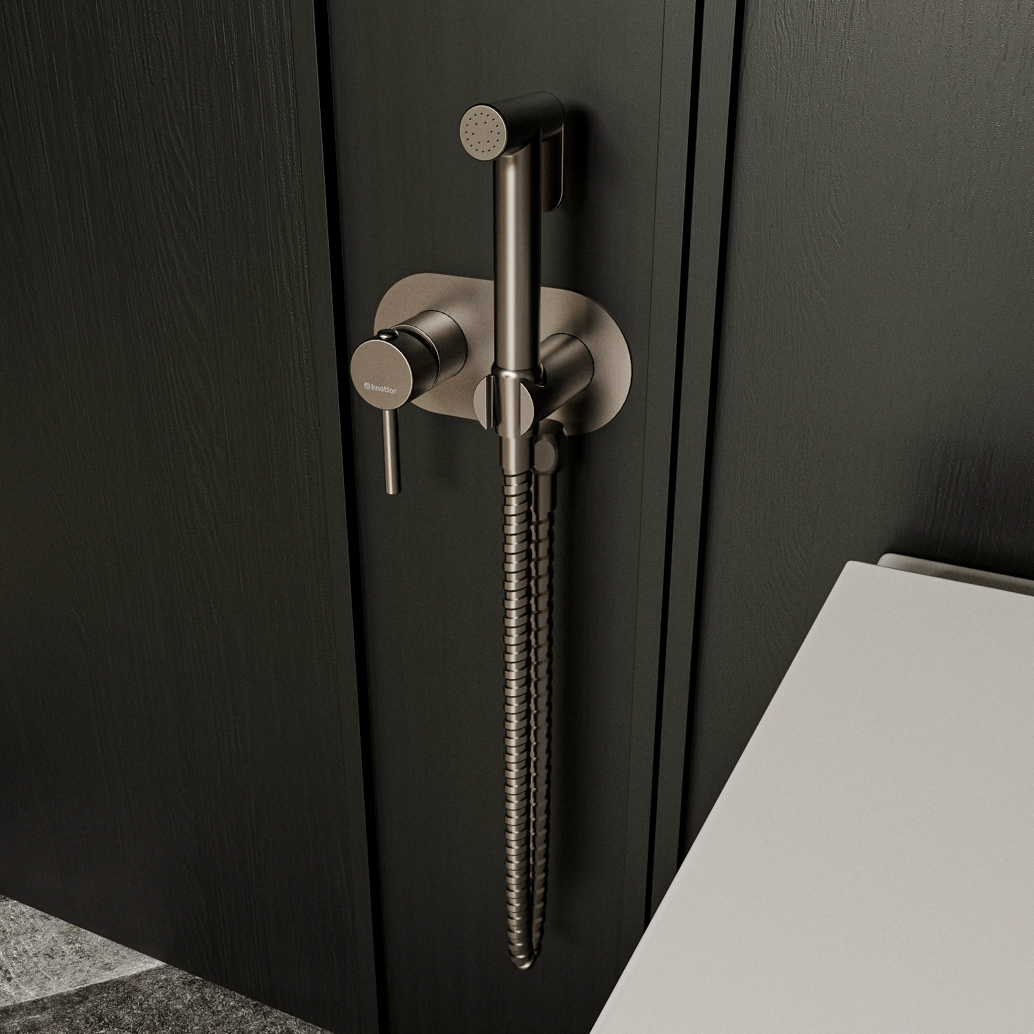 Смеситель с гигиеническим душем FHS01S1GM